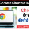 Google Chrome Shortcut Keys PDF